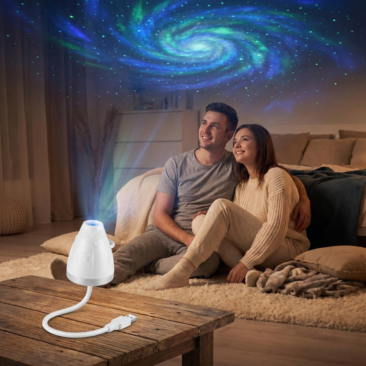 Magával ragadó planetáriumi projektor a hálószoba hangulatának megteremtéséhez