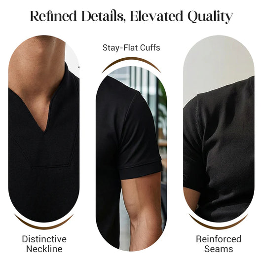 đâš FĂ©rfi Gentlemanâs Business rövid ujjĂș fitnesz pĂłlĂł â stĂlus Ă©s teljesĂtmĂ©ny egyben