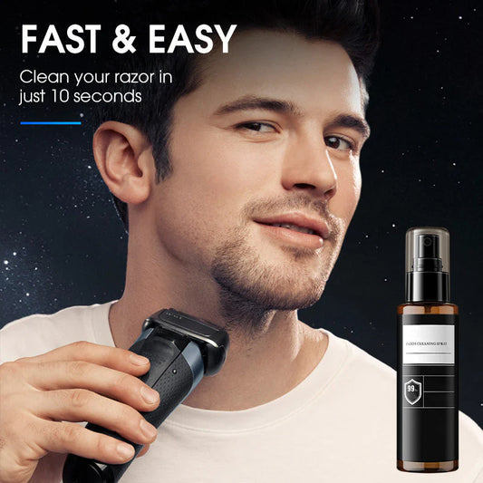 🪒✨ Gyors és alapos tisztító spray borotvapengékhez