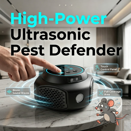 🦟 🐀High-Power Ultrasonic Pest Repeller – Hatékony és vegyszermentes kártevővédelem!🛡️