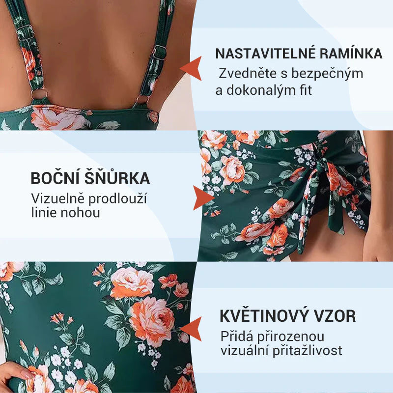 【🎁📿Ingyenes rózsaszín nyaklánc🎁】—✨ Női egyrészes fürdőruha🩱