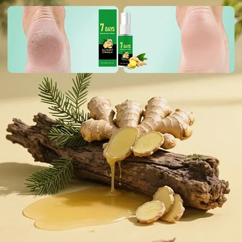 Gyömbéres lábápoló radír spray – 7 napos