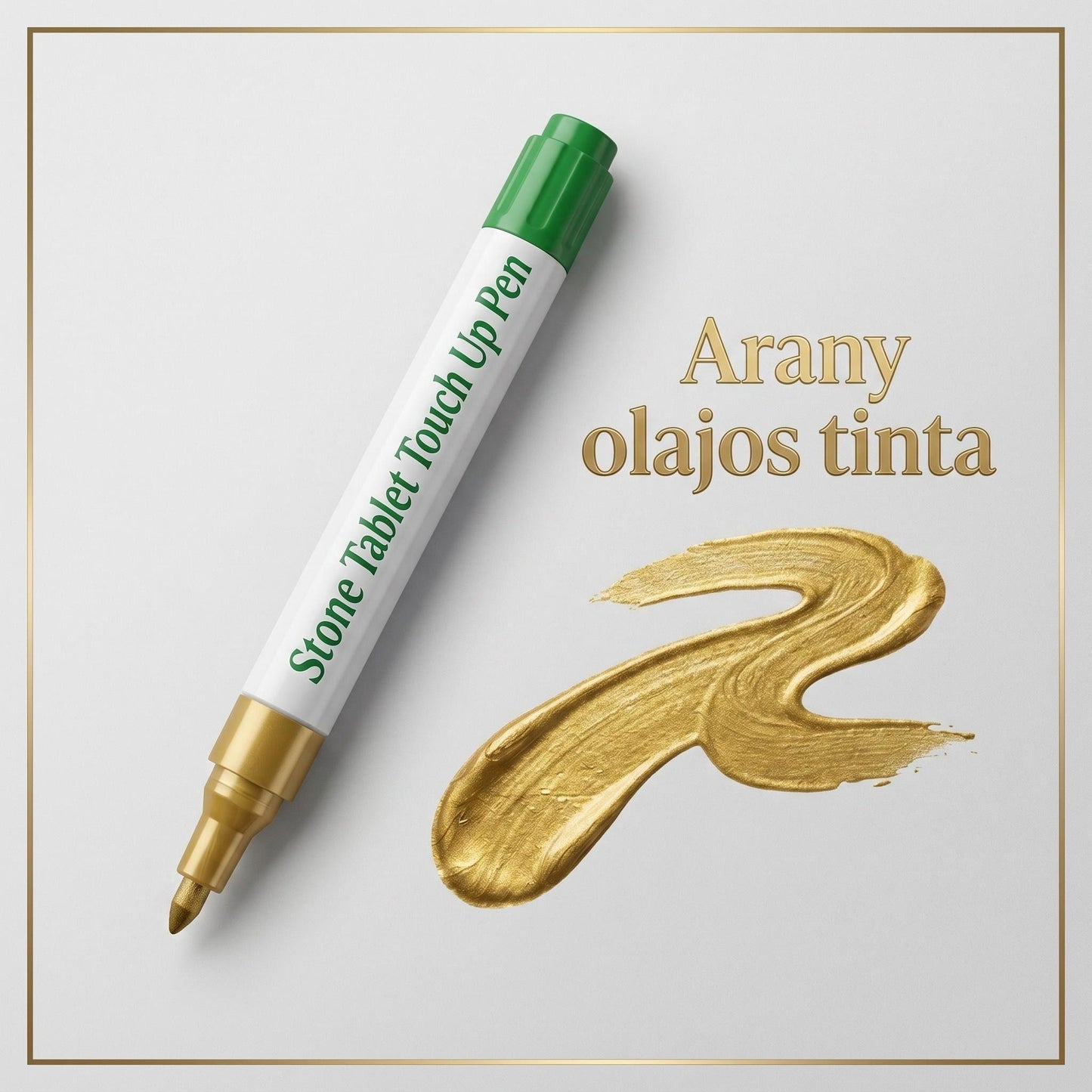 🐦Arany sírkő jelző a kifakult sírfeliratok helyreállításához🖌️