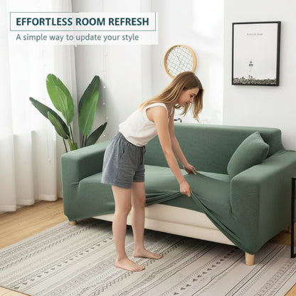 🛋️✨ Jakkár szövetből készült, rugalmas kanapéhuzat – elegancia és védelem egyben