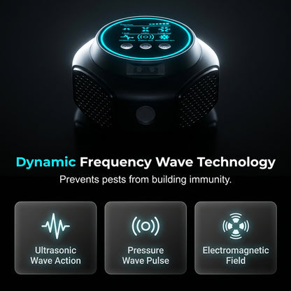 🦟 🐀High-Power Ultrasonic Pest Repeller – Hatékony és vegyszermentes kártevővédelem!🛡️