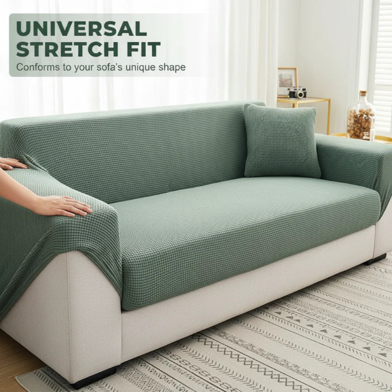 🛋️✨ Jakkár szövetből készült, rugalmas kanapéhuzat – elegancia és védelem egyben