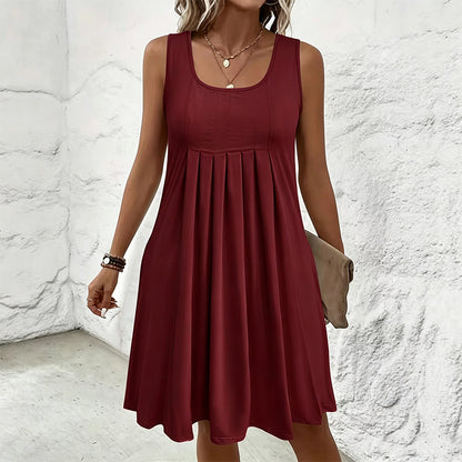 👗 Reggel öltözködési fejtörés? Ezzel a szoknyával vége! Ujjatlan, redős szoknya