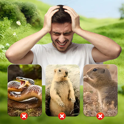 Unod, hogy vadállatok kárt okoznak a kertedben? 🦫🐰☀️ Napelemes ultrahangos kültéri állatriasztó