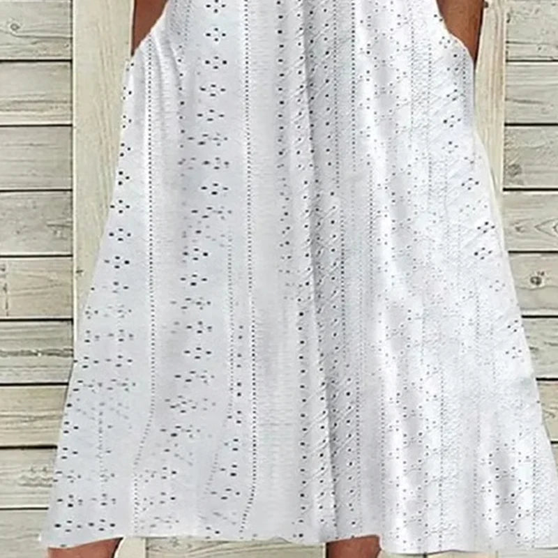🥰Elegáns női ruha V-kivágással