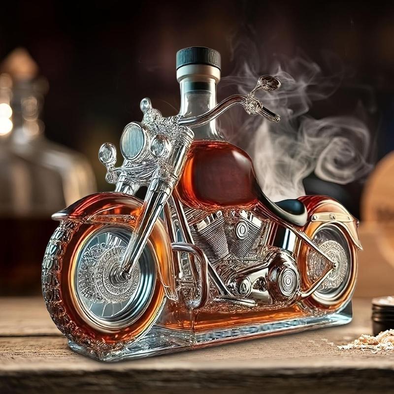 😎 Egyedi dísz és praktikus használati tárgy egyben! Motorkerékpár whisky dekantáló