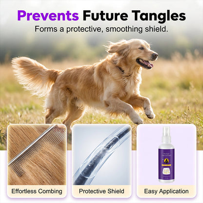 Kedvenced szőre összecsomósodik és nehezen fésülhető? 🐶🐱 Szőrkibontó spray kutyáknak és macskáknak