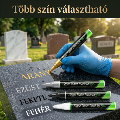 🐦Arany sírkő jelző a kifakult sírfeliratok helyreállításához🖌️