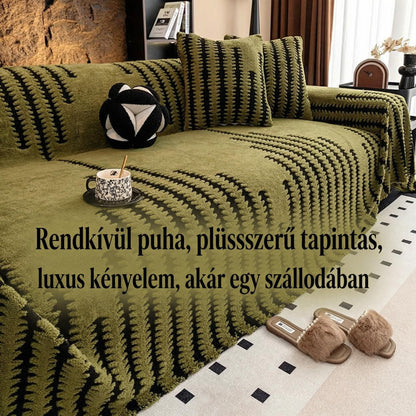 【🎁2026 legnépszerűbb kanapéhuzatai🔥】Puha, plüss, csúszásgátló kanapéhuzat🧣