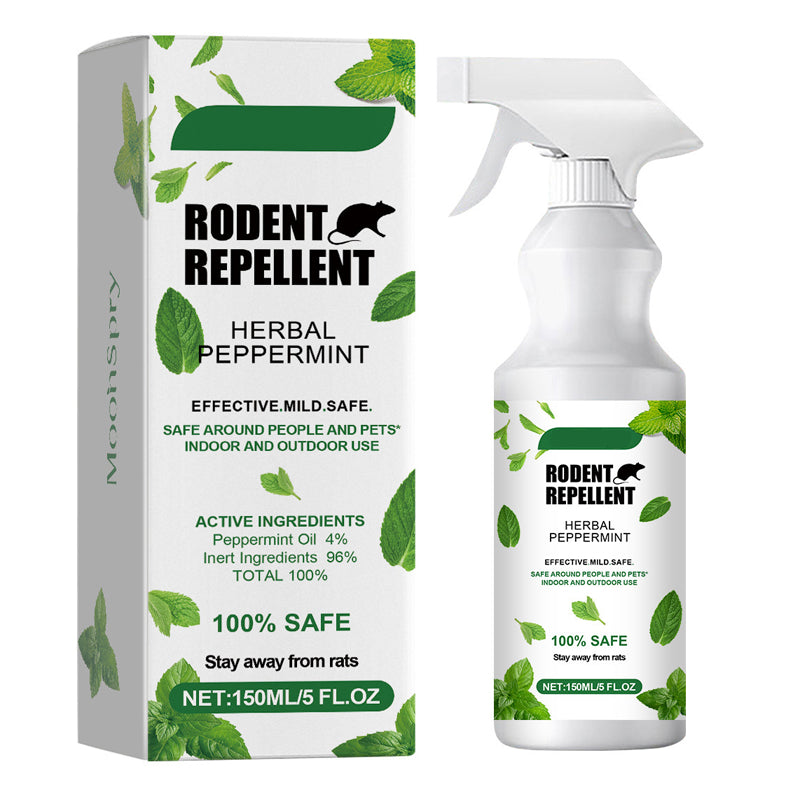 🌿🐭 Természetes borsmentaolajos rágcsálóriasztó spray 💥