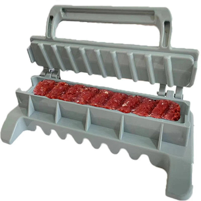 Mennyivel egyszerűbb a kebab készítés ezzel a kis kütyüvel!☀️ Könnyen kezelhető grill‑kebabkészítő nyárs✨🍖