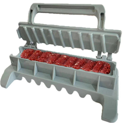Mennyivel egyszerűbb a kebab készítés ezzel a kis kütyüvel!☀️ Könnyen kezelhető grill‑kebabkészítő nyárs✨🍖