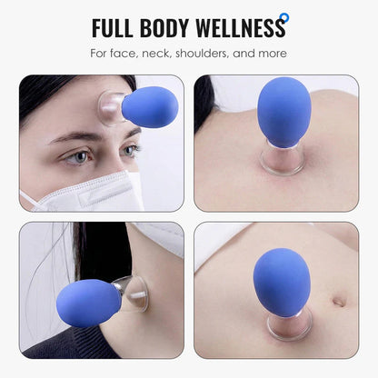 💆‍♀️✨ Üveg és szilikon vákuum-masszázs csészék – otthoni relaxáció és ápolás
