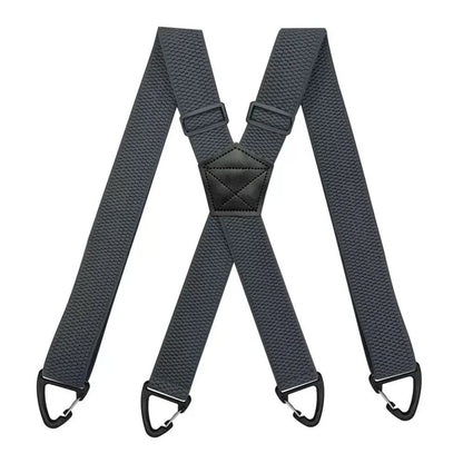 Keresed a stílusos és tartós nadrágtartót a mindennapi vagy alkalmi viselethez? 🧔‍♂️ Férfi nadrágtartó (hózentróger) X‑háttal és csatos rögzítéssel