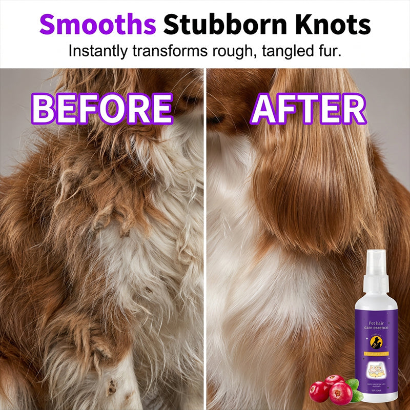 Kedvenced szőre összecsomósodik és nehezen fésülhető? 🐶🐱 Szőrkibontó spray kutyáknak és macskáknak