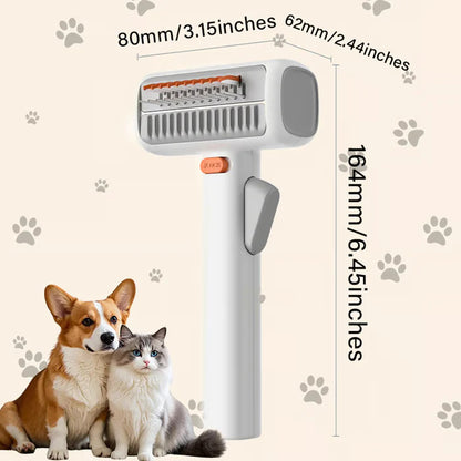 😺🐶 2 az 1-ben állatfésű és ápoló fésű🐾