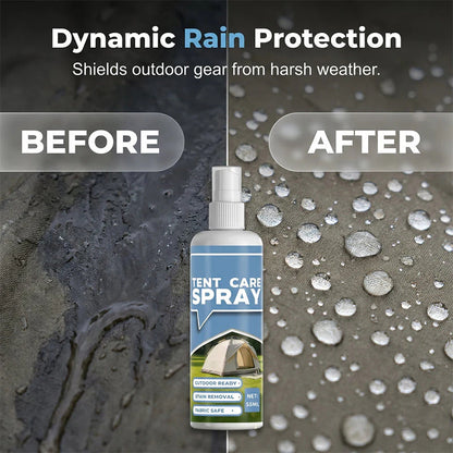 ⛺ Tisztítsd meg és védd a sátradat – Mélytisztító spray outdoor felszerelésekhez – utánvéttel fizethető ✨