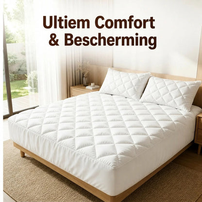 Benne vagy az ágynemű védelmében, és nem akarod, hogy foltok vagy nedvesség tönkretegyék a matracodat? 😌 🛏️ Vízálló, bélelt matracvédő és párnahuzat szett