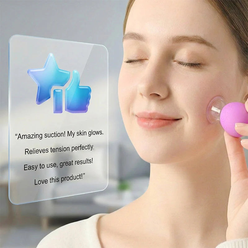 💆‍♀️✨ Üveg és szilikon vákuum-masszázs csészék – otthoni relaxáció és ápolás