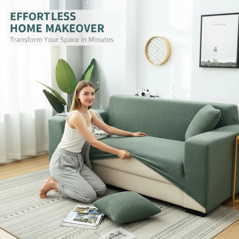 🛋️✨ Jakkár szövetből készült, rugalmas kanapéhuzat – elegancia és védelem egyben