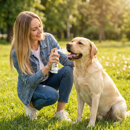 Kíméletes szájápoló spray háziállatok számára