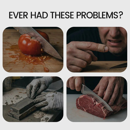 🔪✨Elektromos késélező 2 sebességfokozattal