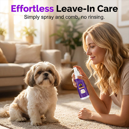 Kedvenced szőre összecsomósodik és nehezen fésülhető? 🐶🐱 Szőrkibontó spray kutyáknak és macskáknak