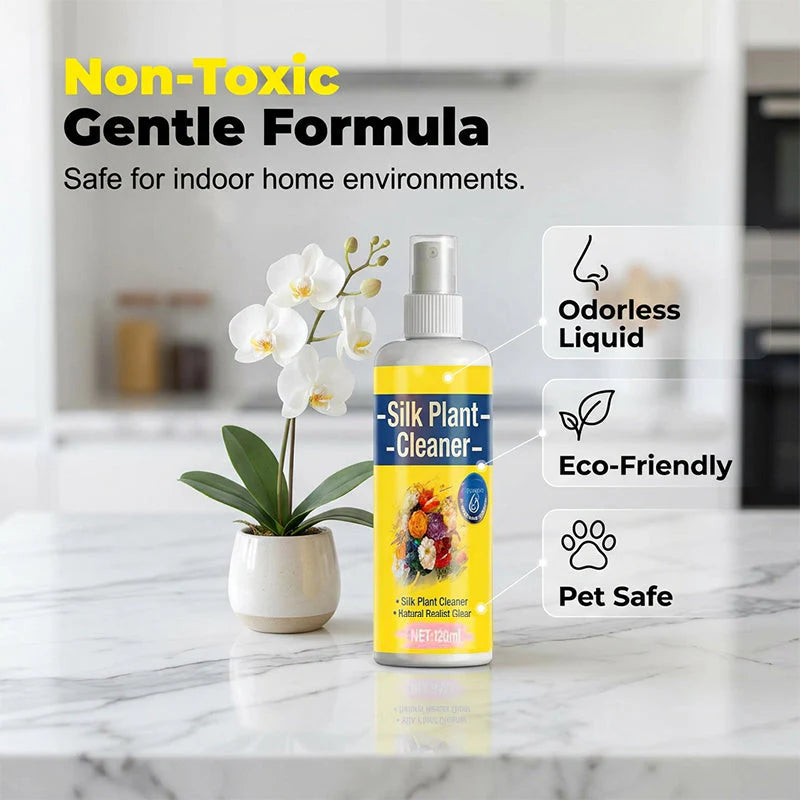 🧼🌺 Művirág- és növénytisztító – ✨ Gyorsan ható spray, környezetbarát, szagtalan