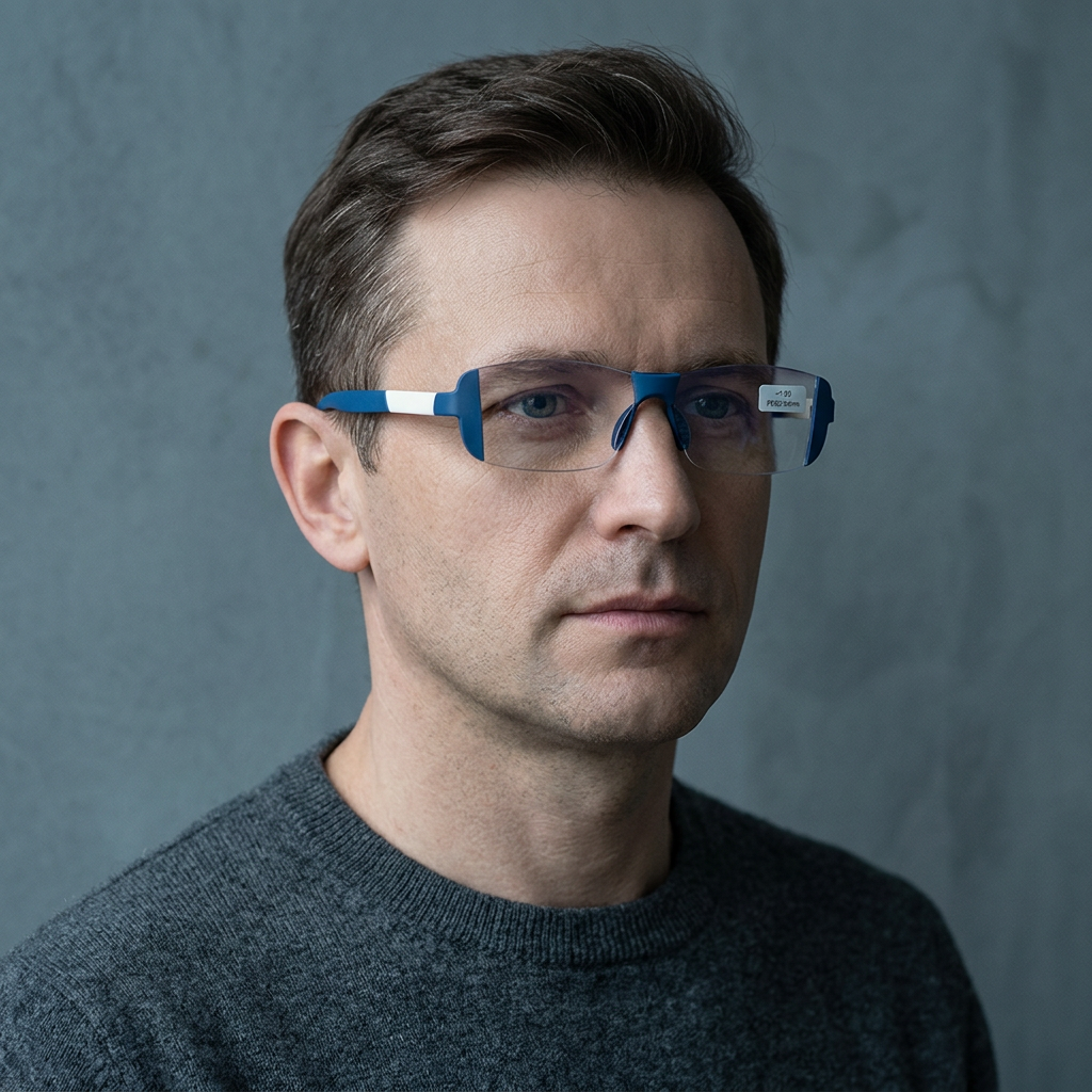 🕶️ Kékfény-szűrős, szemfáradás-csökkentő szemüveg – távoli és közeli látáshoz | 2 az 1-ben: olvasáshoz és számítógép-használathoz – utánvéttel ✨