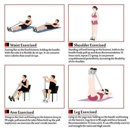 Többfunkciós fitneszszalag – Hatékonyan égeti a hasi zsírt