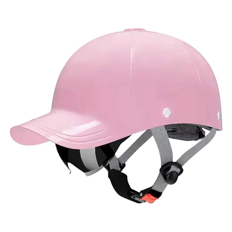 🔥 Unisex Baseboll Sapka Stílusú Motorkerékpár Sisak 🏍️🧢