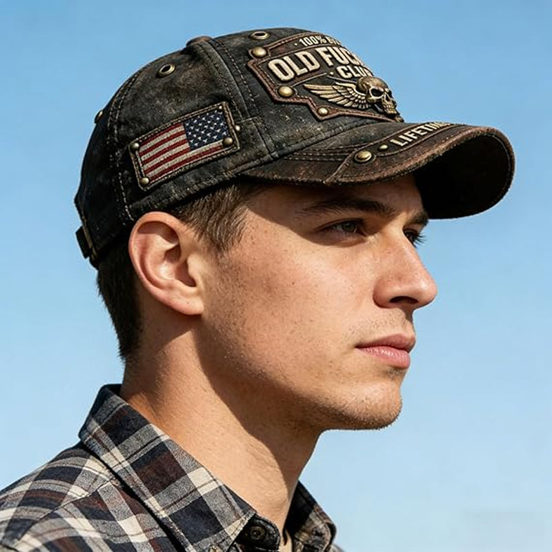 💝🧢Retro hímzett baseball sapka