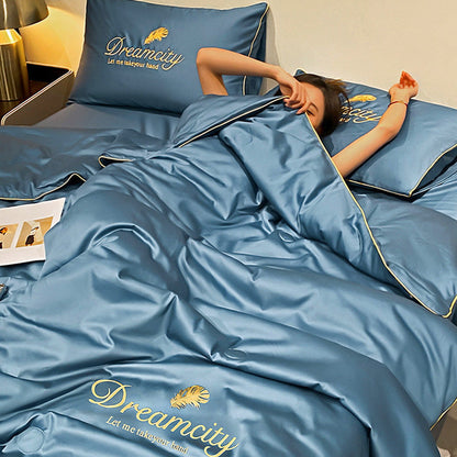 ☁️ Aludj, mintha a felhőkön feküdnél | 🛏️2026 új, hűvös technológiájú ágyneműkészlet | Mosható és lélegző 💤