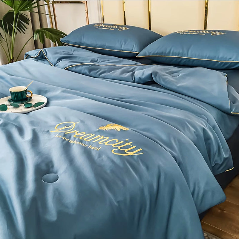 ☁️ Aludj, mintha a felhőkön feküdnél | 🛏️2026 új, hűvös technológiájú ágyneműkészlet | Mosható és lélegző 💤