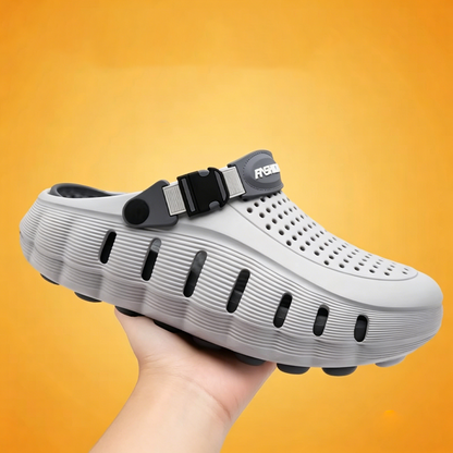 🦶 Otthon lábai végre megszabadulnak a fáradtságtól egy hosszú munkanap után! 🔥💖 Férfi ultra-puha párnázott papucs