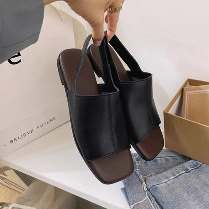 Keresed az egyedi stílusú szandált, ami visszahozza a retro hangulatot? 🕶️👡 Női retro, négyzetes orrú, hátul nyitott szandál